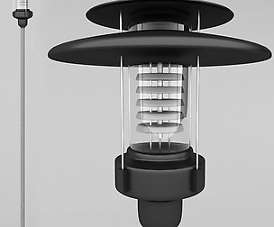 Street modern lantern