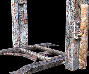 PBR Car Lift - V-Ray Smart Materials 8K