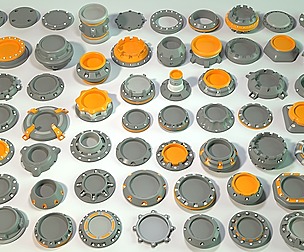 Industrial Kitbash - 3 - 70 pieces