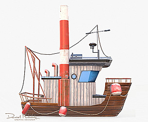 Cartoon Mini Boat 3