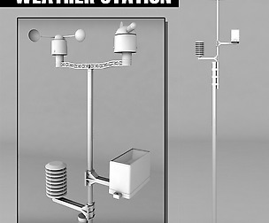 Weather meteo station
