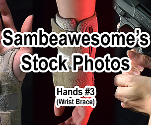 Stock Photos: Hands #3 (Wrist Brace)