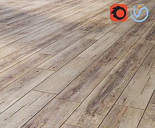 Laminate-parquet natural