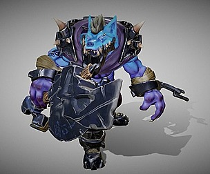 Werewolf Stylized 3D Model