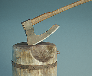 Executioner Axe Block PBR