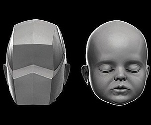 Planes of the baby head