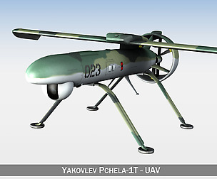 Pchela-1T Drone - Russian UAV