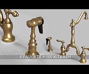 6 Faucets and 100 Kitbash pieces   Vol01