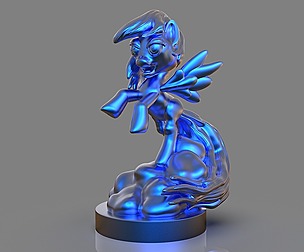 My Little Pony Rainbow Dash Sculpture