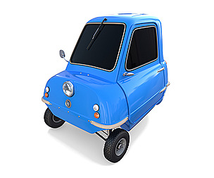 Peel P50 Blue with chassis