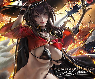 Megumi Pinup NSFW+SFW pack