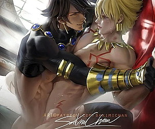 Ozy X Gilgamesh NSFW+SFW pack