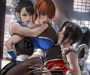Mai Kasumi Chun Li NSFW+SFW pack
