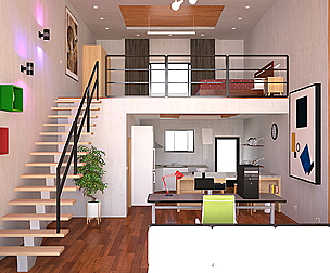 Duplex House Interior