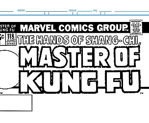 The Hands of Shang-Chi Comic Book Cover Template
