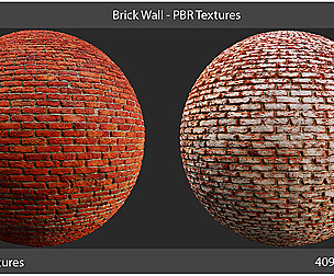 Brick Wall - PBR Textures