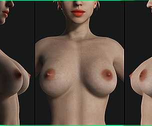 Female LayLa - Lowpoly - Base Meshes