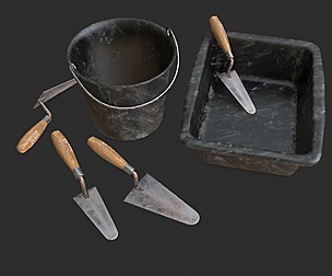 Mortar Tools Set
