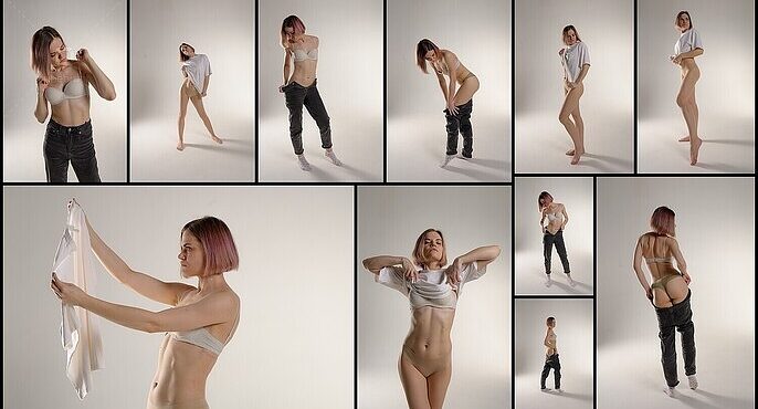 Casual Poses Reference Images for Artists