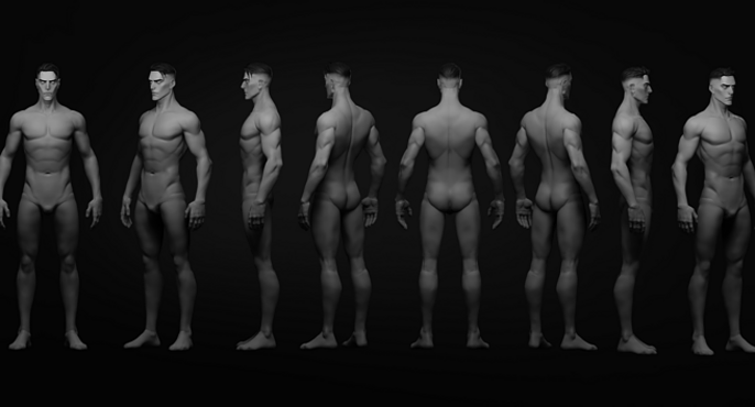 Anime Male Base Meshes to Save Time & Perfect Your Style