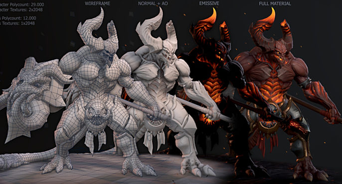The Making of Art War 4 3D Finalist: Furious Fire Demon