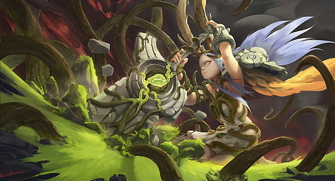 The Making of 2D Art War 4 Finalist: Ailsa, of the Fairy Rock