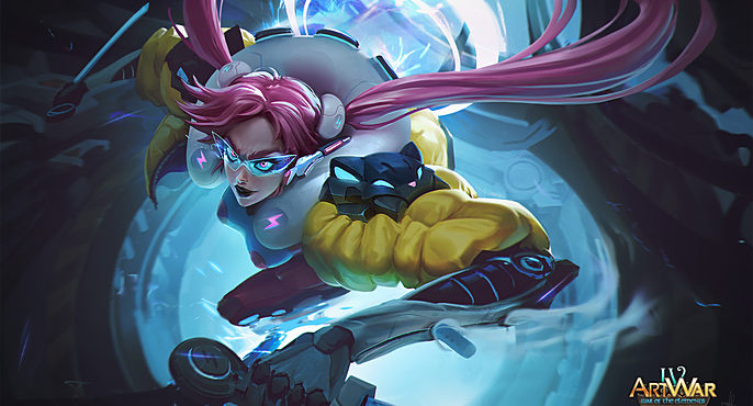 The Making of 2D Art War 4 Finalist: Camille