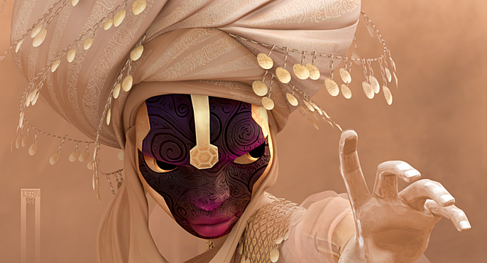 The Making of Art War 4 3D Finalist: Warrior of Desert Sands