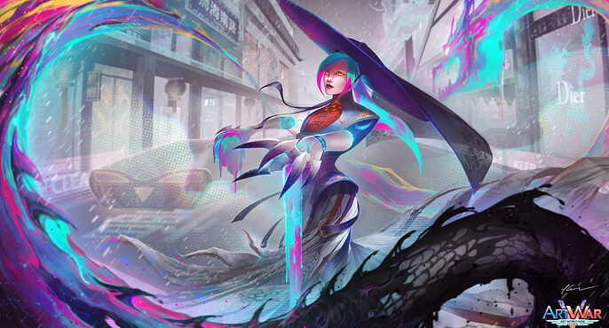 Lady of Paint
