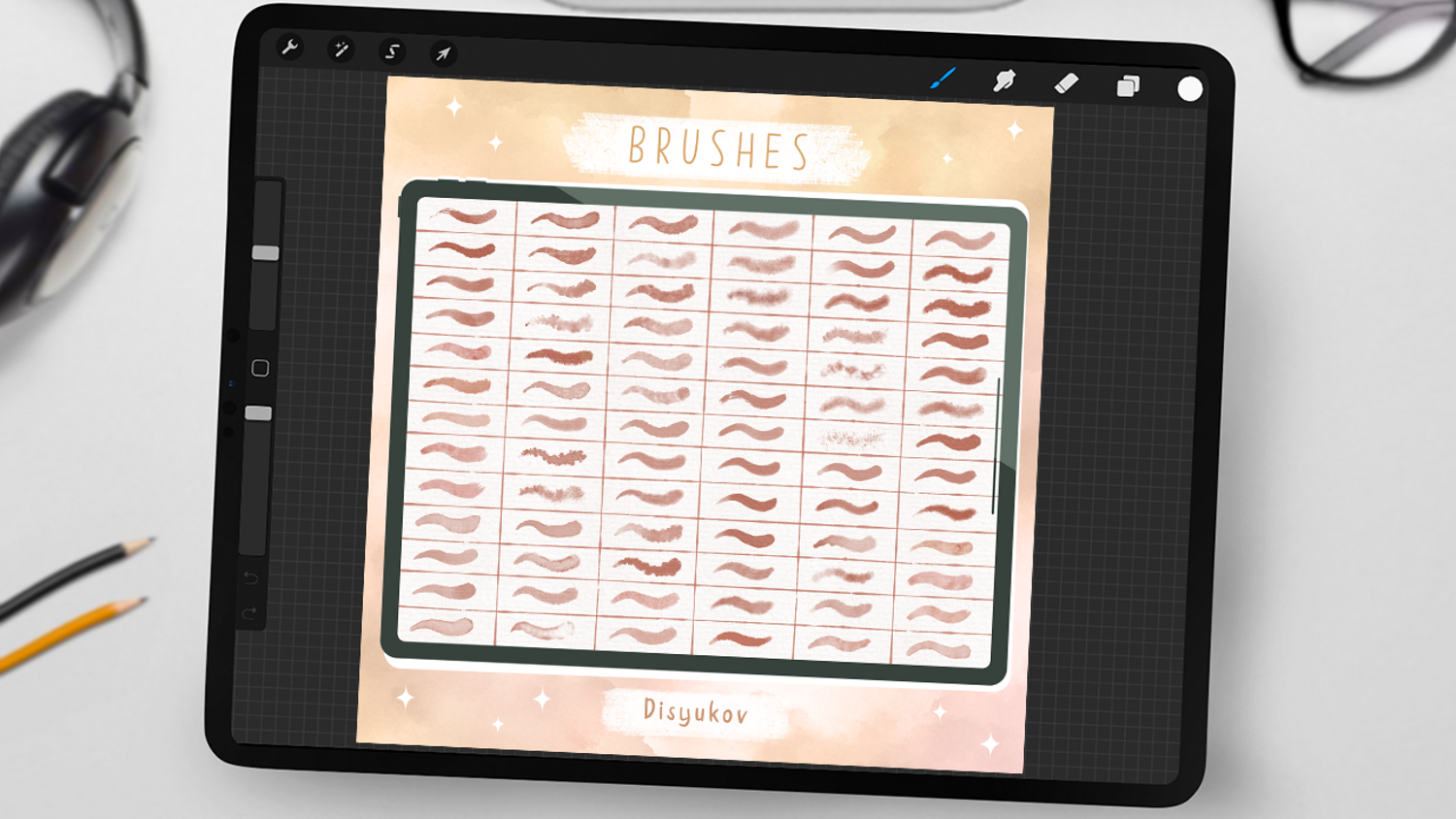 100 Realistic Watercolor Brushes for Procreate – Paper and Canvas ...