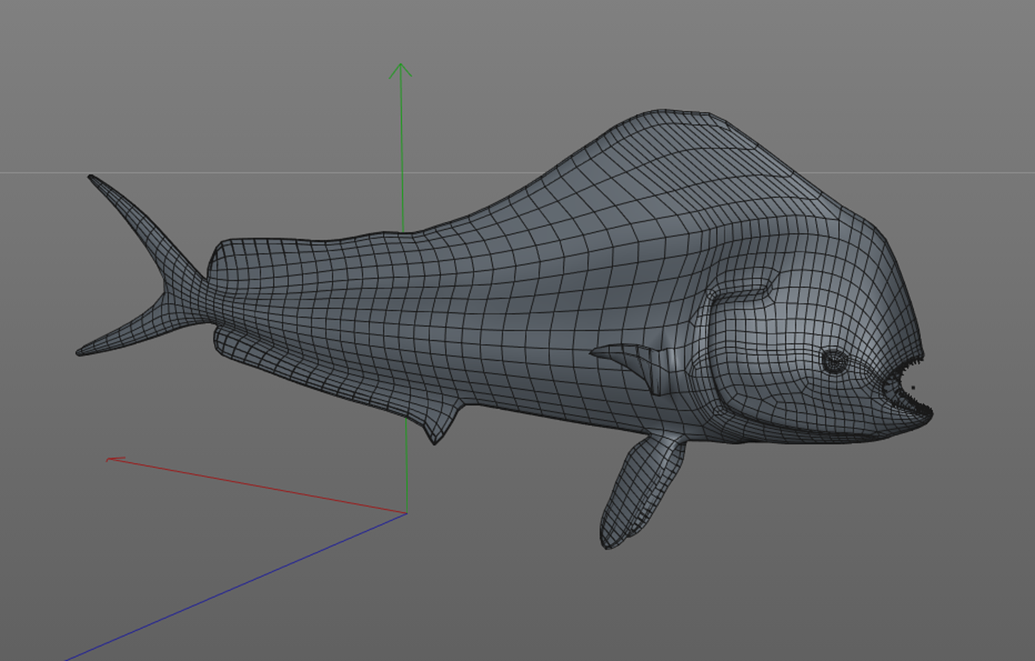 Dorado mahi mahi 3D Model