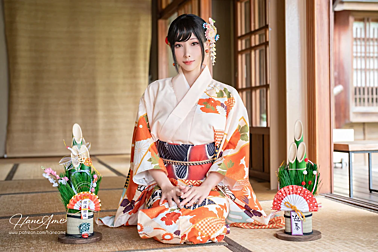 Original Kimono cosplay HaneAme