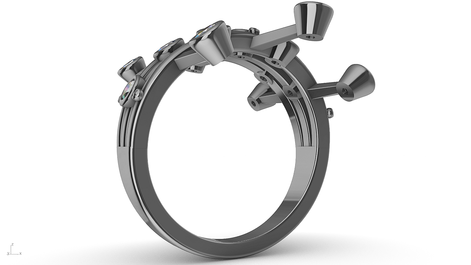 antenna ring stl verified